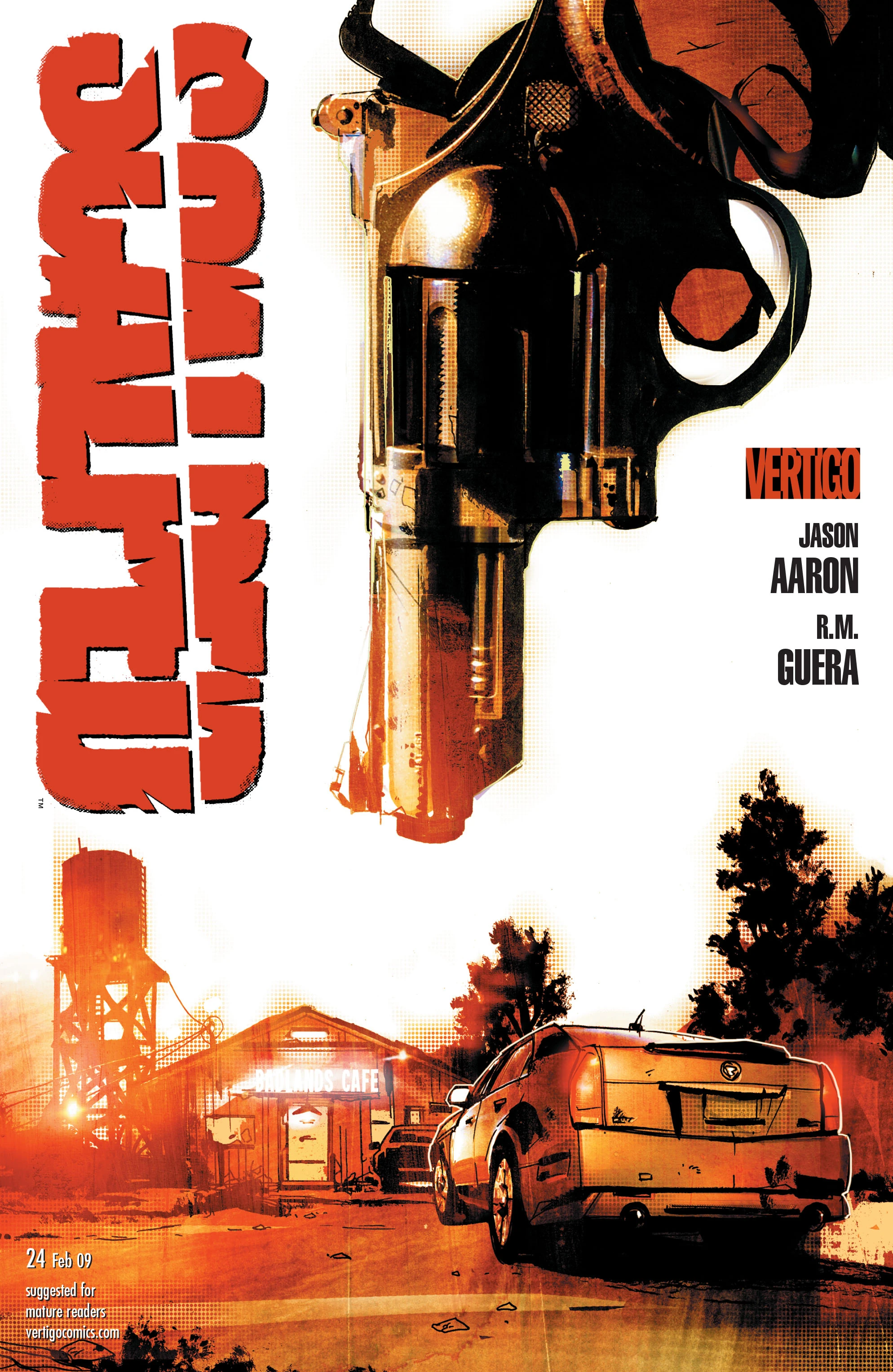 Scalped #24 (DC, 2008 — Cover A) cover